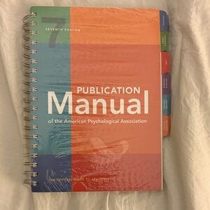 APA Publication Manual 7th Edition